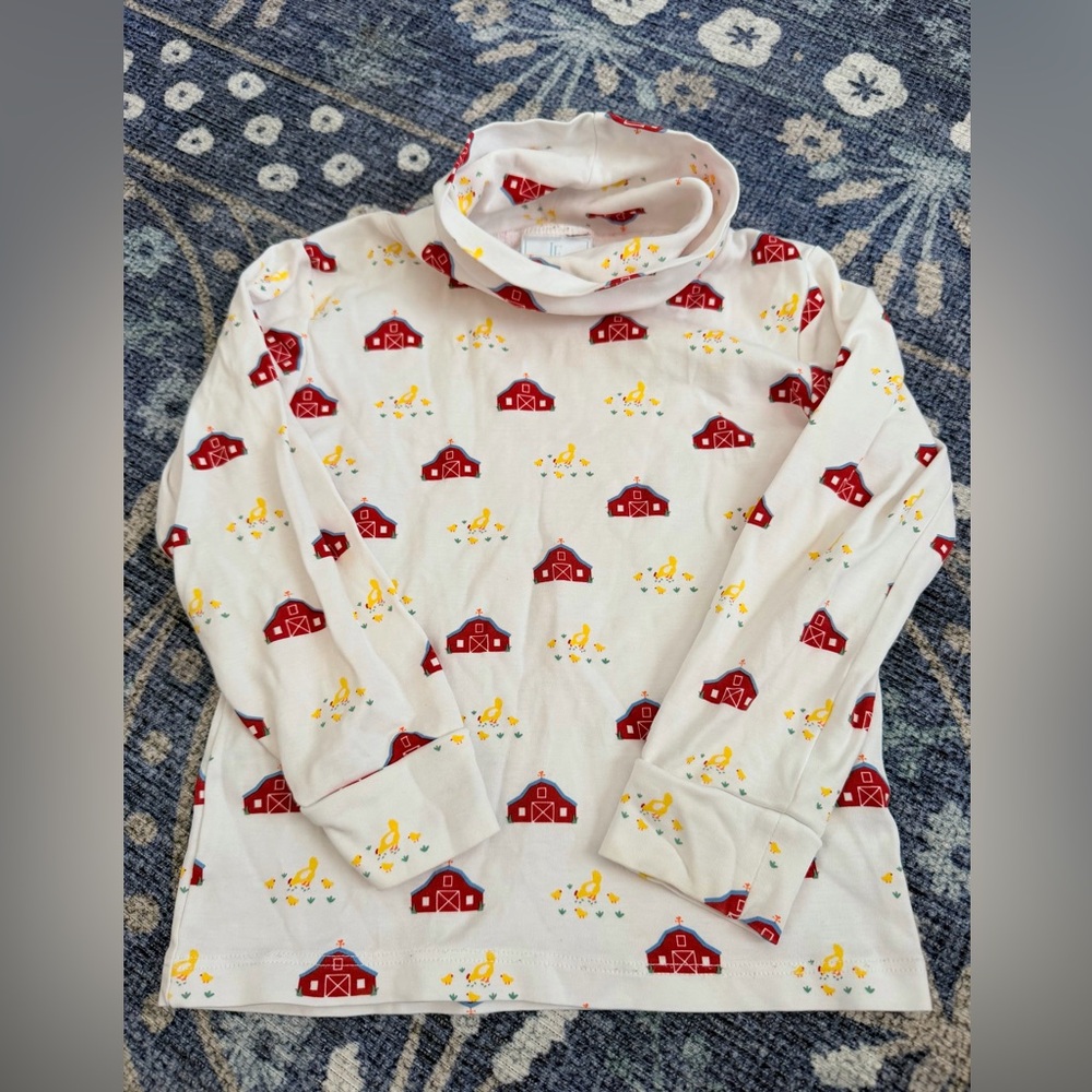 Little English pima turtleneck